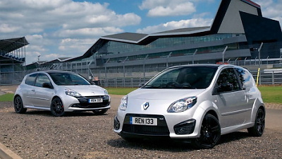 Renault Clio RS и Twingo RS в модификации Silverstone GP