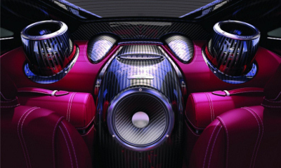 аудиосистема Sonus faber в салоне Pagani Huayra