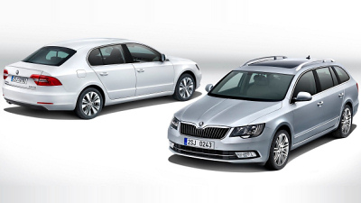 обновленный Skoda Superb