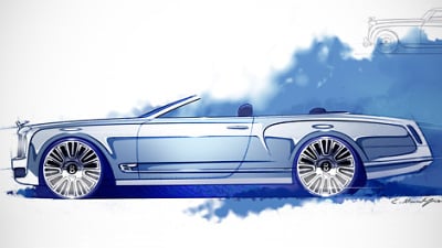 прототип кабриолета Bentley Mulsanne 