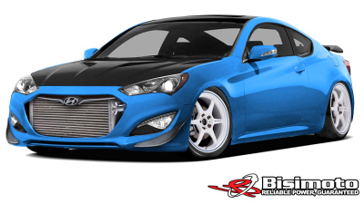 тюнинговое купе Hyundai Genesis Coupe 