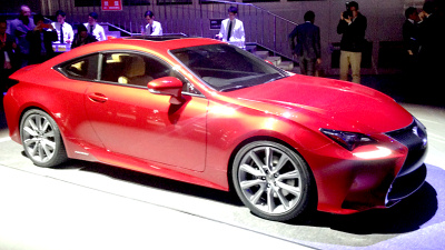 Lexus RC в Токио 