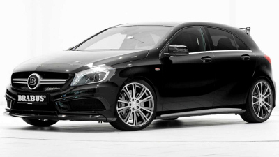 Mercedes A45 AMG с доработками Brabus