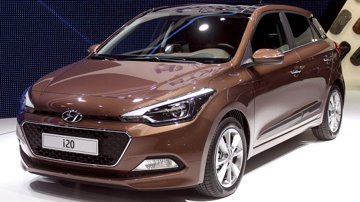 Hyundai i20 в Париже 