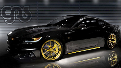 «Золотой» Ford Mustang от Galpin Auto Sports