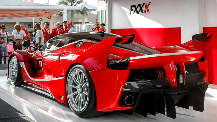 Ferrari LaFerrari FXX K в Абу-Даби