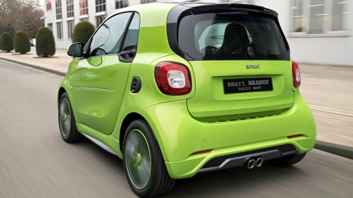 Тизер Smart ForTwo Brabus 2015