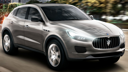 Концептуальный кроссовер Maserati Kubang