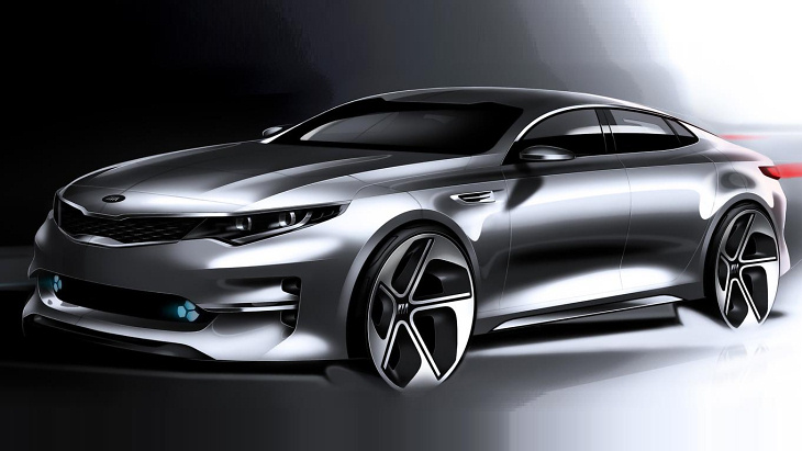 Тизер Kia Optima