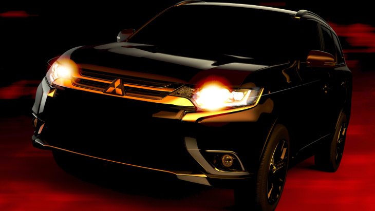 Тизер Mitsubishi Outlander