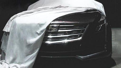 Тизер Cadillac CT6