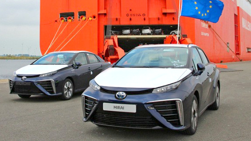 Toyota Mirai в Европе