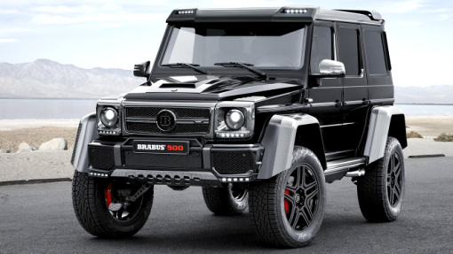 Mercedes-Benz G500 4x4² с доработками Brabus