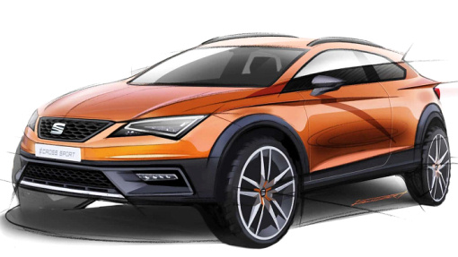 Тизер Seat Leon Cross Sport concept