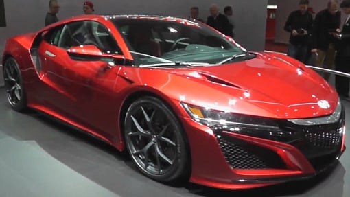 Прототип Honda NSX во франкфурте