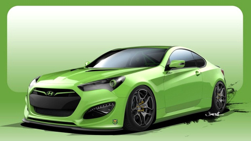 Hyundai Genesis Coupe Tjin Edition