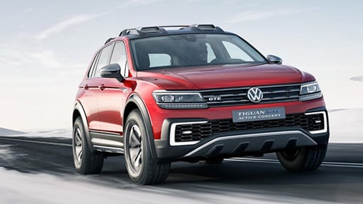 Концепт Volkswagen Tiguan GTE Active