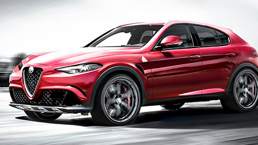 Рендер Alfa Romeo Stelvio