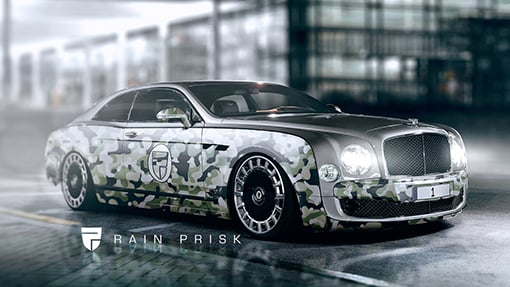 Рендер Bentley Mulsanne Gran Coupe