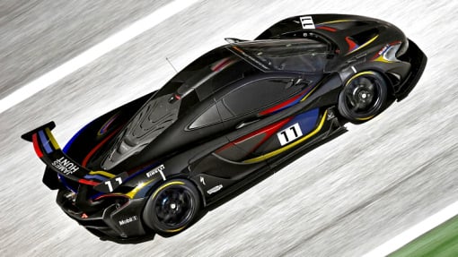 McLaren P1 GTR, посвященный Джеймсу Ханту