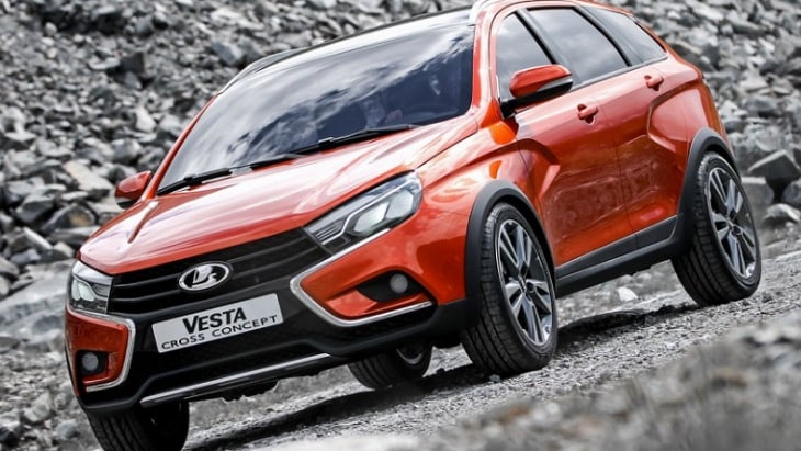 Прототип Lada Vesta Cross 