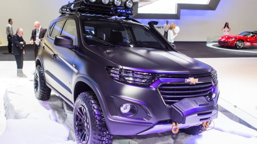 Прототип Chevrolet Niva нового поколения на ММАС-2014