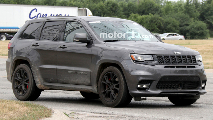 Тестовый прототип Jeep Grand Cherokee Trackhawk