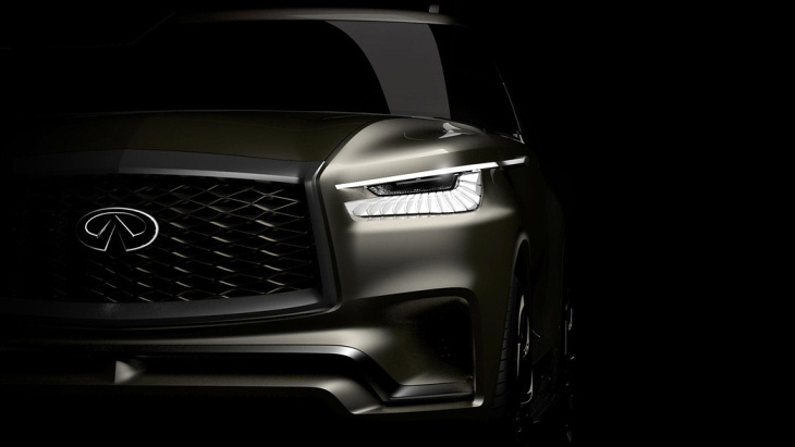 Тизер Infiniti QX80 Monograph