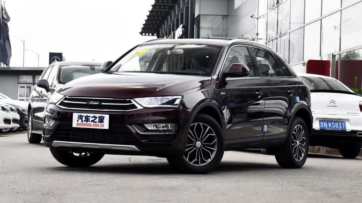 Обновлённый кроссовер Zotye SR7