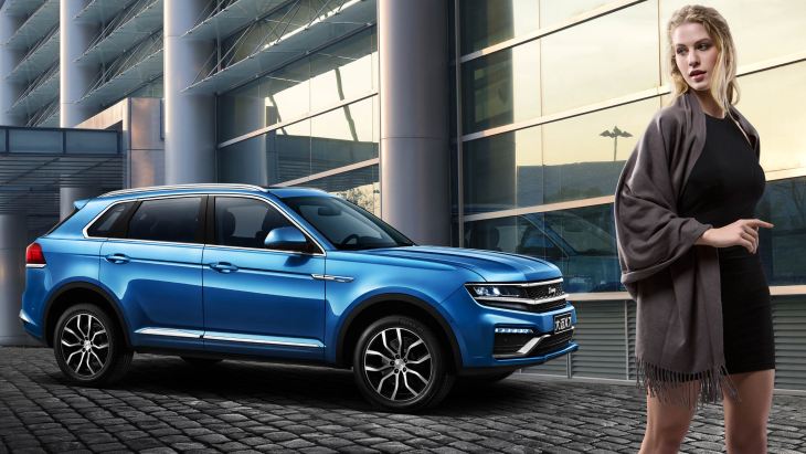 Семиместный кроссовер Zotye X7