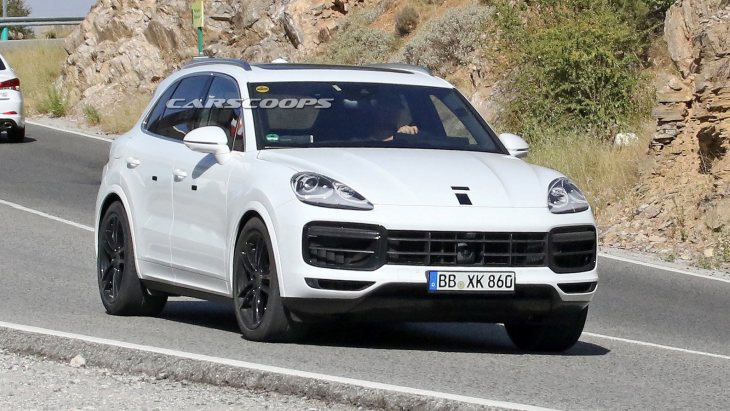 Прототип нового Porsche Cayenne