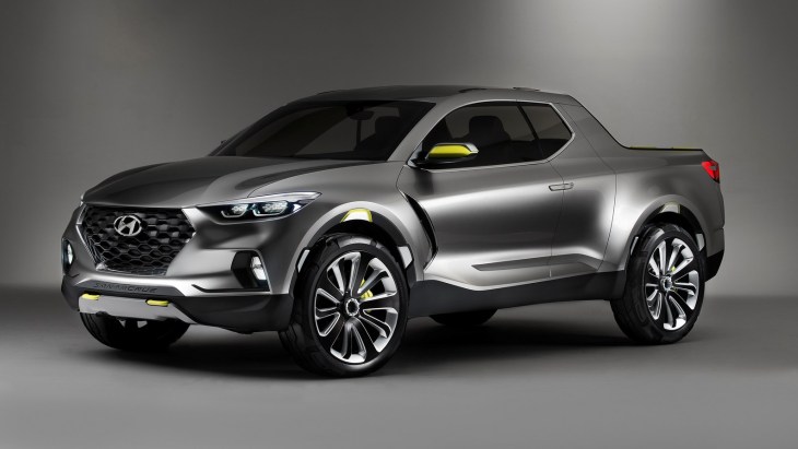 Пикап Hyundai Santa Cruz Concept 2015 года