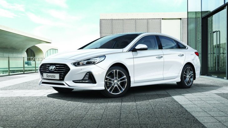 Обновлённый седан Hyundai Sonata