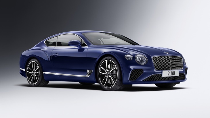 Купе Bentley Continental GT нового поколения