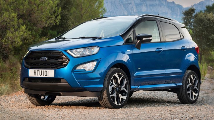 Обновлённый Ford EcoSport в версии ST-Line