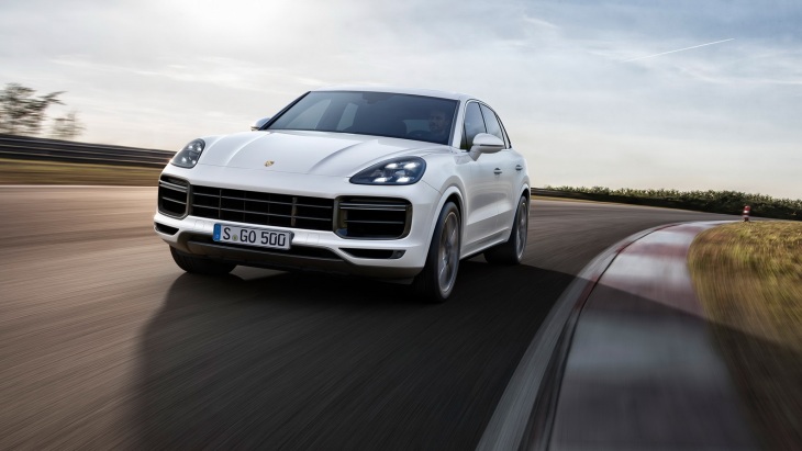 Porsche Cayenne Turbo нового поколения