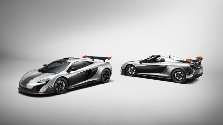 Купе и родстер McLaren MSO R Coupe и McLaren MSO R Spider