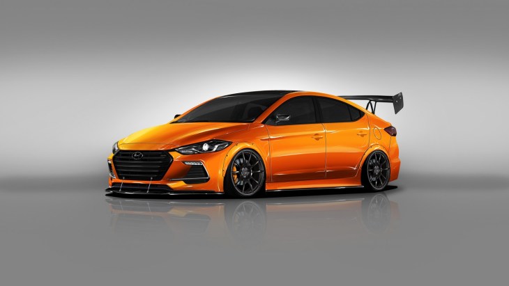 Концепт «заряженного» седана Hyundai BTR Edition Elantra Sport Concept