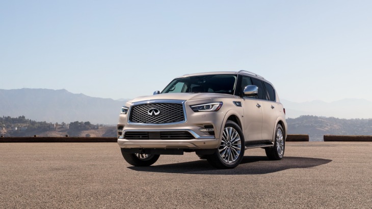 Обновлённый внедорожник Infiniti QX80 2018 модельного года