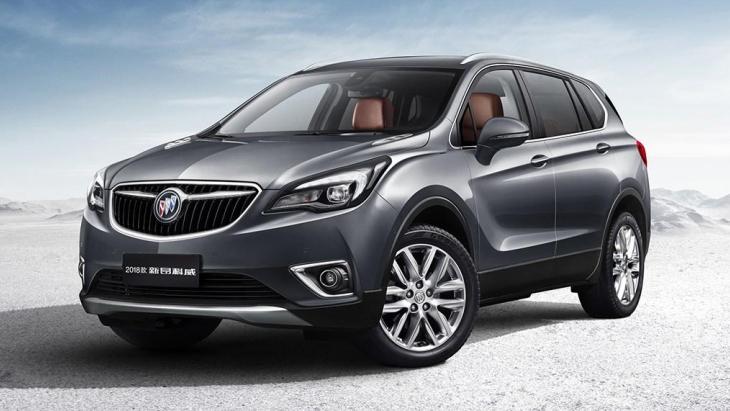 Обновлённый кроссовер Buick Envision 2018 модельного года