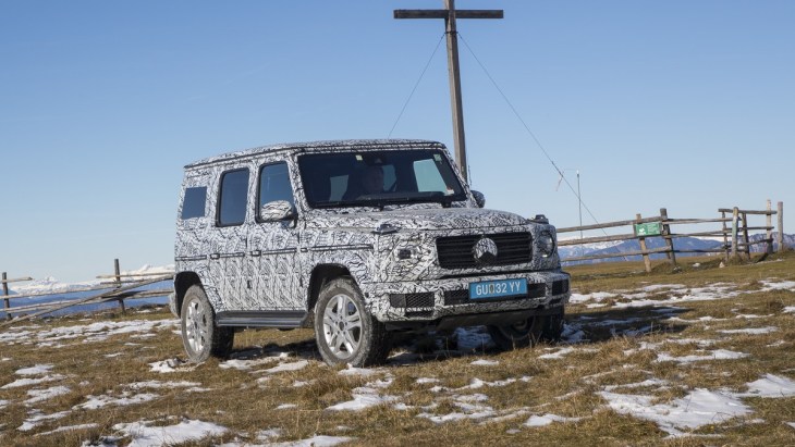 Внедорожник Mercedes-Benz G-Class нового поколения