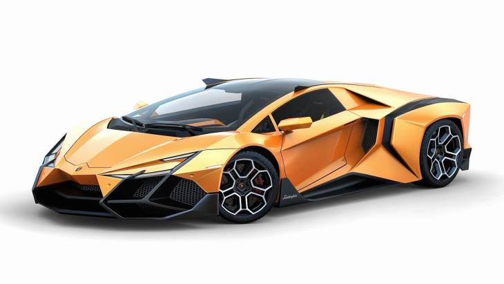 Гибридный гиперкар Lamborghini Forsennato