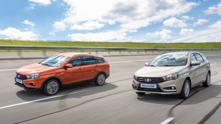 LADA Vesta SW Cross и LADA Vesta SW