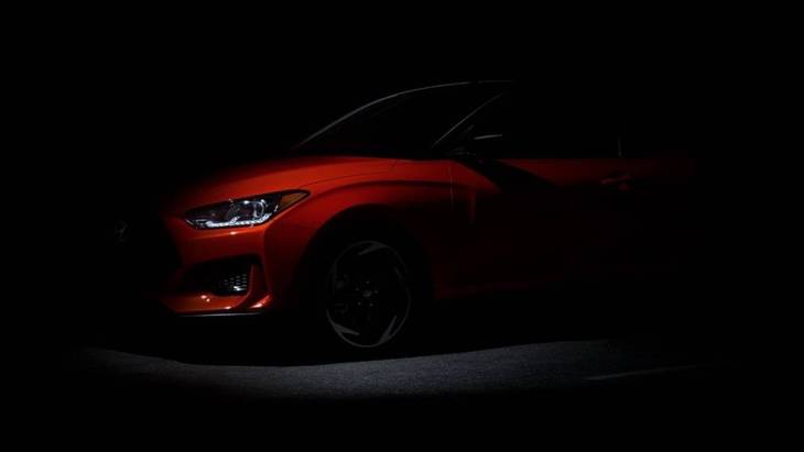 Официальный тизер Hyundai Veloster нового поколения