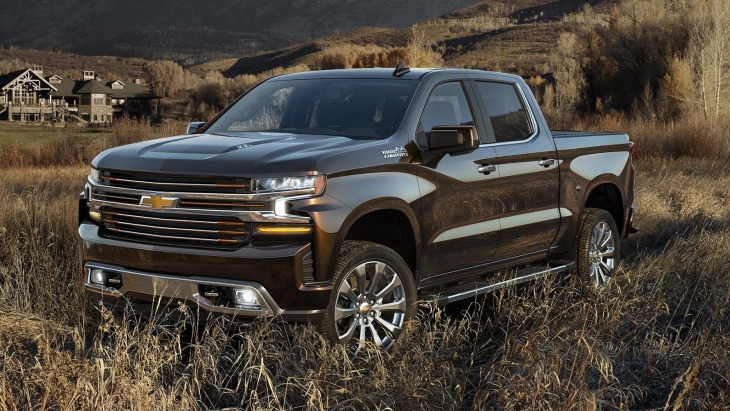 Пикап Chevrolet Silverado 2019 модельного года