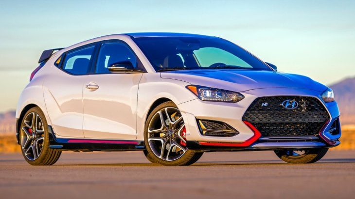 «Заряженный» хэтчбек Hyundai Veloster N 2019 модельного года