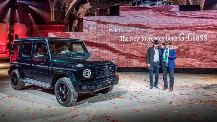 Внедорожник Mercedes-Benz G-Class нового поколения