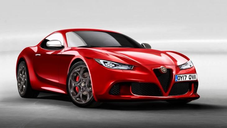 Спортивное купе Alfa Romeo 6C