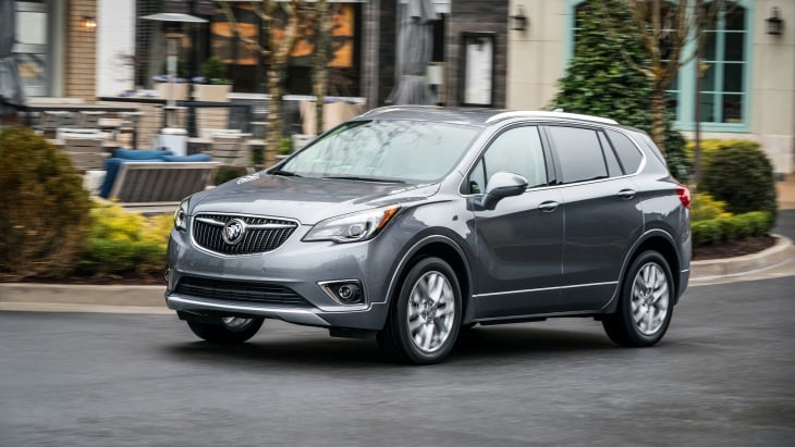 Обновлённый кроссовер Buick Envision 2019 модельного года для США