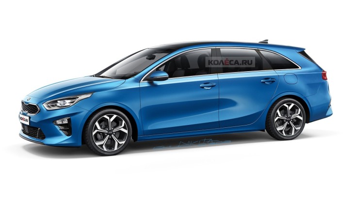 Независимый рендер универсала KIA Ceed SportsWagon